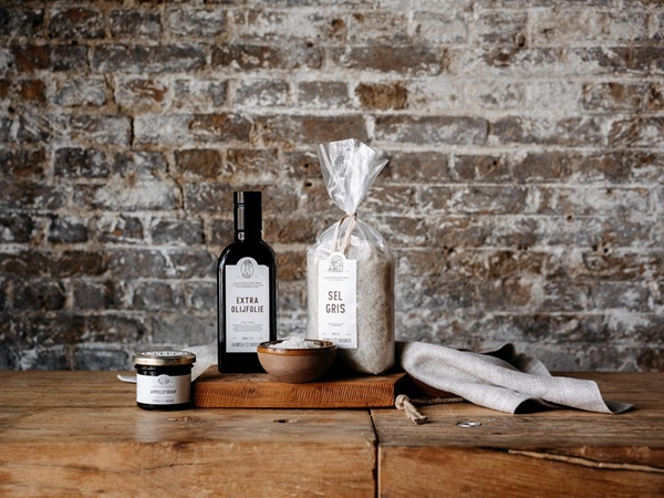 Appelstroop, Olijfolie en Zout