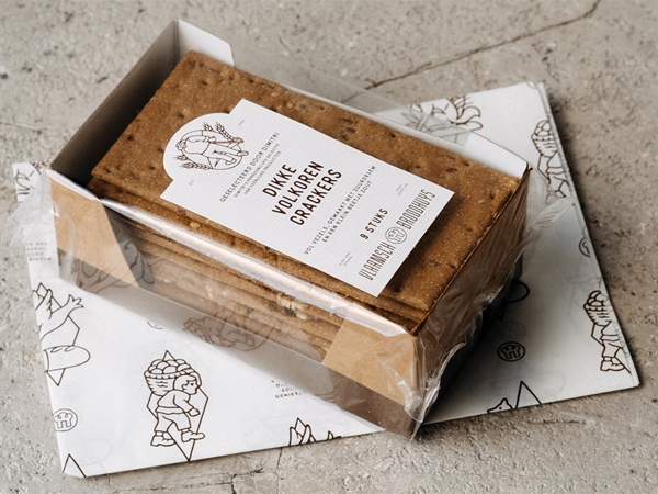Dikke volkoren crackers