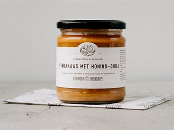 Pindakaas honing-chili