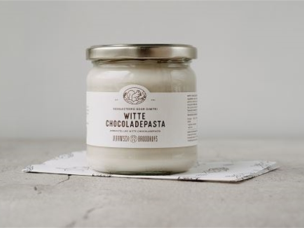 Witte chocoladepasta